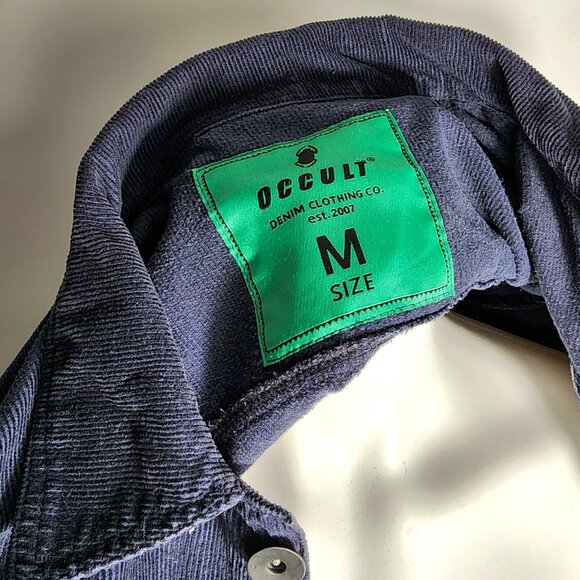 Women's Corduroy Jacket by Occult Denim Clothing Co. - Medium - Picture 9 of 10